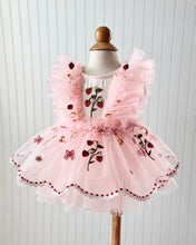 Load image into Gallery viewer, Strawberry Dress, Blush Strawberry Dress