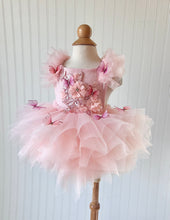 Load image into Gallery viewer, Jillian Butterfly Romper Dress