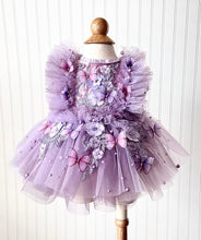 Load image into Gallery viewer, Purple Dress and Wings, Lavender Butterfly Dress