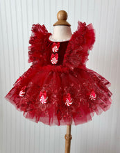 Load image into Gallery viewer, Red Peppermint Dress