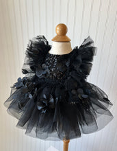 Load image into Gallery viewer, Dinah Beaded Dress in Black