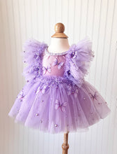 Load image into Gallery viewer, Lavender Butterfly Dress