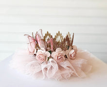Load image into Gallery viewer, Light Blush Butterfly Crown