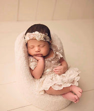 Load image into Gallery viewer, Josephine Romper in Rose Gold and Ivory
