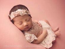 Load image into Gallery viewer, Josephine Romper in Rose Gold and Ivory