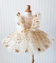 Load image into Gallery viewer, Gold Star Dress and Wings