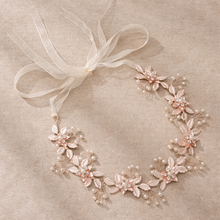 Load image into Gallery viewer, Petal and Pearl Fairy Headpiece