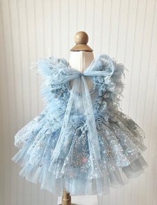 Light Blue Winter Wonderland Dress Crystal and Taylor Light Blue Winter Wonderland Dress Crystal and Taylor