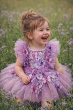 Load image into Gallery viewer, Alexandra Purple Dress and Wings, Lavender Butterfly Dress