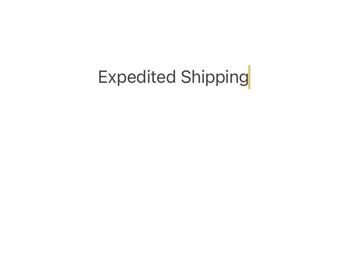 Custom Shipping Fee for Heidi