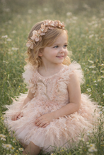 Load image into Gallery viewer, Floral Headpiece in Blush