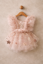 Load image into Gallery viewer, Adelyn Sparkle Dress in Blush Pink