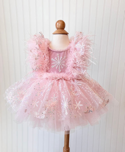 Light Pink Winter Wonderland Dress