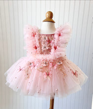 Load image into Gallery viewer, Eleanor Butterfly and Flower Dress