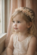 Load image into Gallery viewer, Blush and Ivory Floral Headpiece