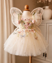Load image into Gallery viewer, Willow Butterfly Set in Ivory, Dress and Wings