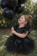 Load image into Gallery viewer, Dinah Beaded Dress in Black