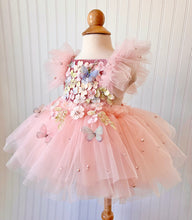 Load image into Gallery viewer, Blush Butterfly Romper