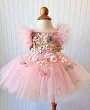 Load image into Gallery viewer, Blush Butterfly Romper