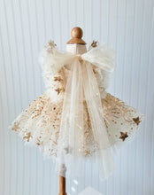 Load image into Gallery viewer, Gold Star Dress and Wings