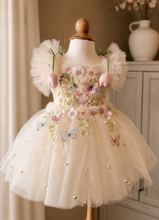 Load image into Gallery viewer, Willow Butterfly Set in Ivory, Dress and Wings