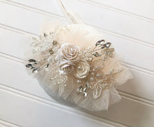Load image into Gallery viewer, Tulle Tieback in Ivory
