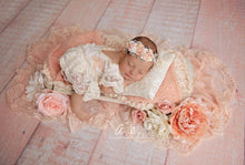 Load image into Gallery viewer, Floral Blush, and Peach Headband