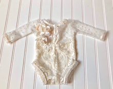 Load image into Gallery viewer, Harlow Romper in Light Ivory