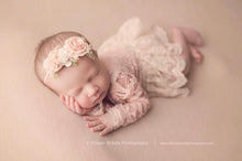 Load image into Gallery viewer, Blush Hope Romper and Headband