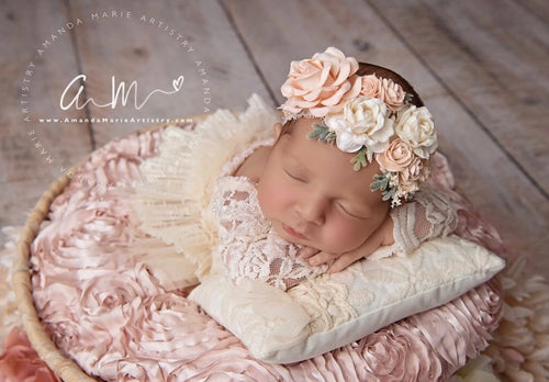 Large Floral Headband