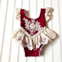 Load image into Gallery viewer, Candy Romper in Red