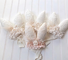 Load image into Gallery viewer, Bunny Headband in Ivory