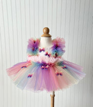 Load image into Gallery viewer, Alisa Rainbow Butterfly Dress