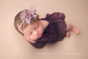 Purple/Lavender Flower Headband