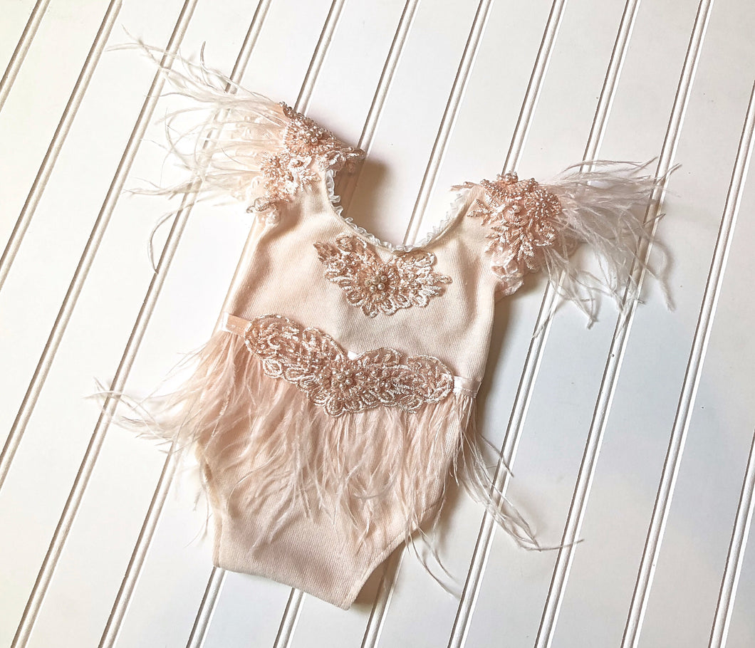 Caryn Feather Romper