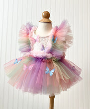 Load image into Gallery viewer, Rainbow Butterfly Dress